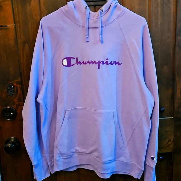BOGO‎ Champion Lavender & Orange  Hoodies - Picture 2 of 10